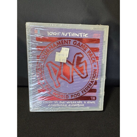 Vintage 1994 POG Federation Micro Tournament Game Pack Complete Sealed - Picture 2 of 7